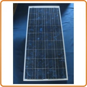 Solcellemodul med ramme