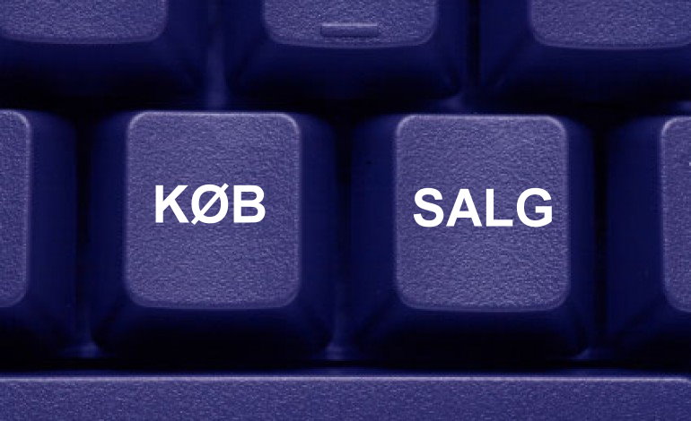 Køb og salg markeds plads