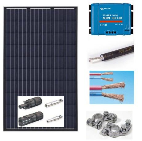 KC300MS, 300W Solcelleanlaeg til 12 V eller 24V systemer