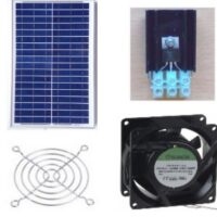 Ventilations kit med solcelle KCVP20