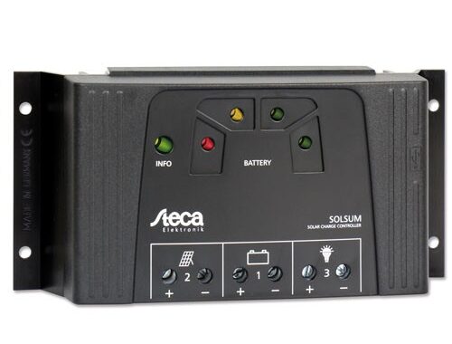 Laderegulator Steca Solsum 4040, 12/24V 40A - USB