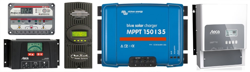 Laderegulator 12V, 24V, 48V