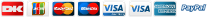 Dankort Visa Mastercard