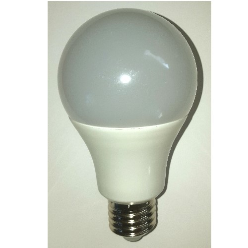 LED Pære E27, 12V, 9Watt, varm/hvid