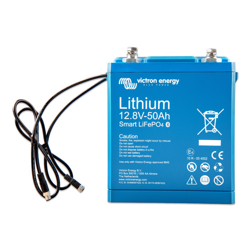 Battery LiFePO4 Victron 12,8V50Ah - Smart