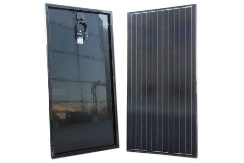 200Wp24V solcelle panel SA200-72M, sort, 72 celler, monokrystallinsk
