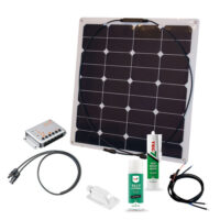 Solcelleanlæg, generator kit Flex Rise Three 60W12V, uden batteri