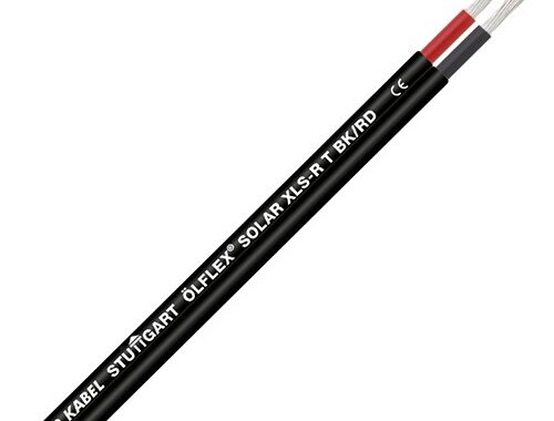 Solar kabel Ölflex XLS-R Twin 2X6, 2×4, sortrød