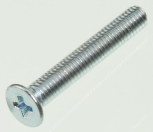 Skruer undersænket X-kærv M3 x 20mm, galvaniseret