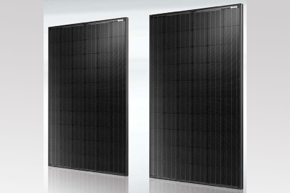 300Wp Solcellemodul mono sort Amerisolar AS-6M30