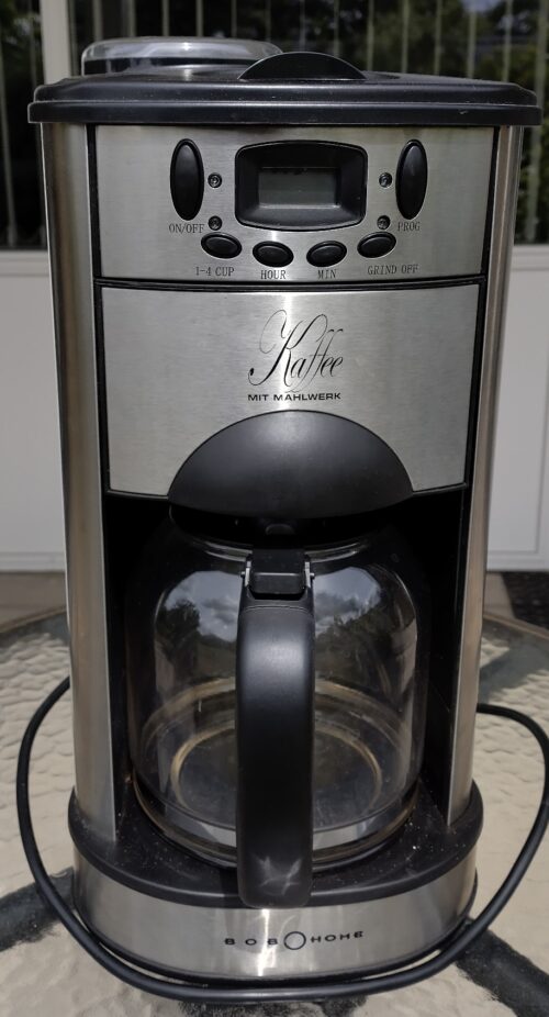 Brugt BOB Home kaffemaskine med kværn XQ687T
