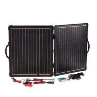Solar kuffert Phaesun Fold Up 100, 100Watt, 12V, plug and play, med laderegulator