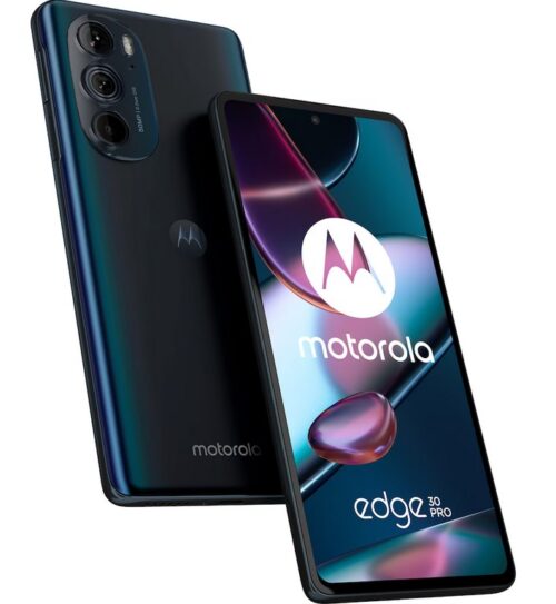 Motorola Edge 30 Pro smartphone 12/256 GB blå - BRUGT