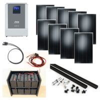 Solcelleanlæg batteri SC2700-Solarix