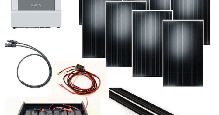 Solcelleanlæg batteri SC2700-Solarix