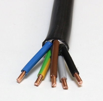 Installationskabel 5x4,0 mm²