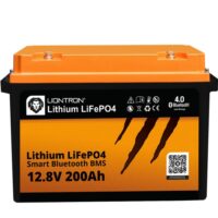 LIONTRON LiFePO4 12.8V 200Ah LX Smart BMS med Bluetooth