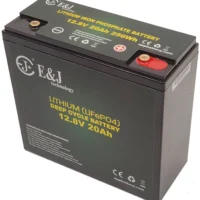 20Ah 12V E&J lithium batteri EJ1220 M5 bolt 256Wh