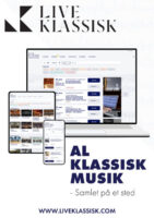 Live Klassisk - Klassiske koncerter, festivaler, ensembler og spillesteder i Danmark, Norge og Sverige