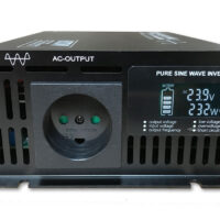 Ren Sinus inverter 24V-230V, 1.500 Watt med display