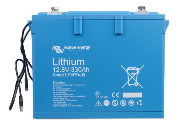 12,8 Volt Lithium Batteri Smart LiFePO4, 330Ah 
