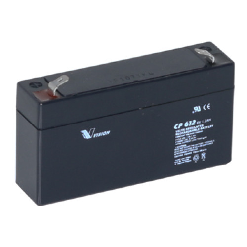 VISION CP-SERIE 6V 1,2 AH AGM BATTERI