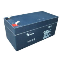 Vision AGM batteri CP1232, 3,2Ah 12V, spadestik 4,8 mm