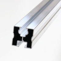 Aluminiumsprofil til solceller 4,15m. lang, alufarve