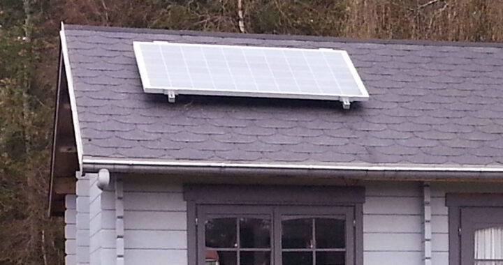Monteringssystem / pakke til paptag / ståltag, 1 solpanel