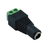 DC hunstik Med skrueterminaler, 12V, 24V, 5A