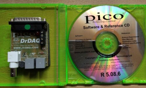 Pico TECHNOLOGY DrDAQ Data Logger, WinXP CD