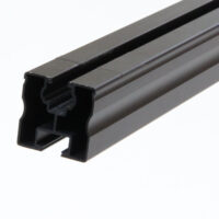 Aluminiumsprofil til solceller 4,15m. lang, sort