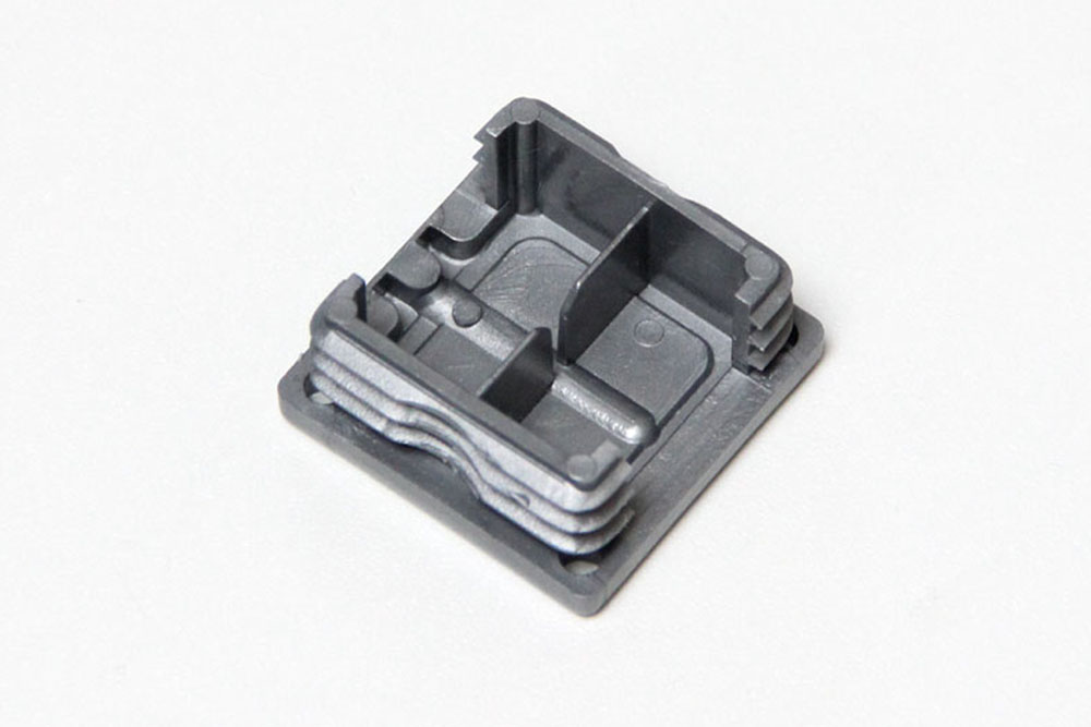 Endestyk til aluprofiler, plastik, grå Schletter, SL Rack