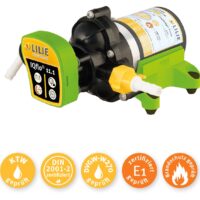 Membranpumpe LILIE IQflo 11.1 til drikkevand 12V 11lmin