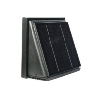 Solar ventilationskit Pure Breeze sort 68 m³h, til 99mm rør